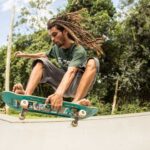Man on a skate board